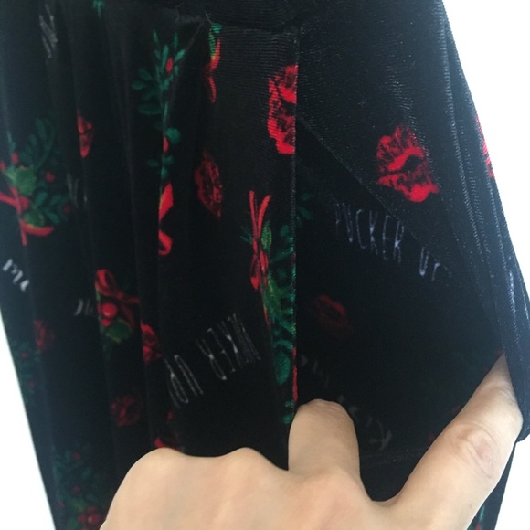 Velour Holiday Overalls - Picture 4 of 5